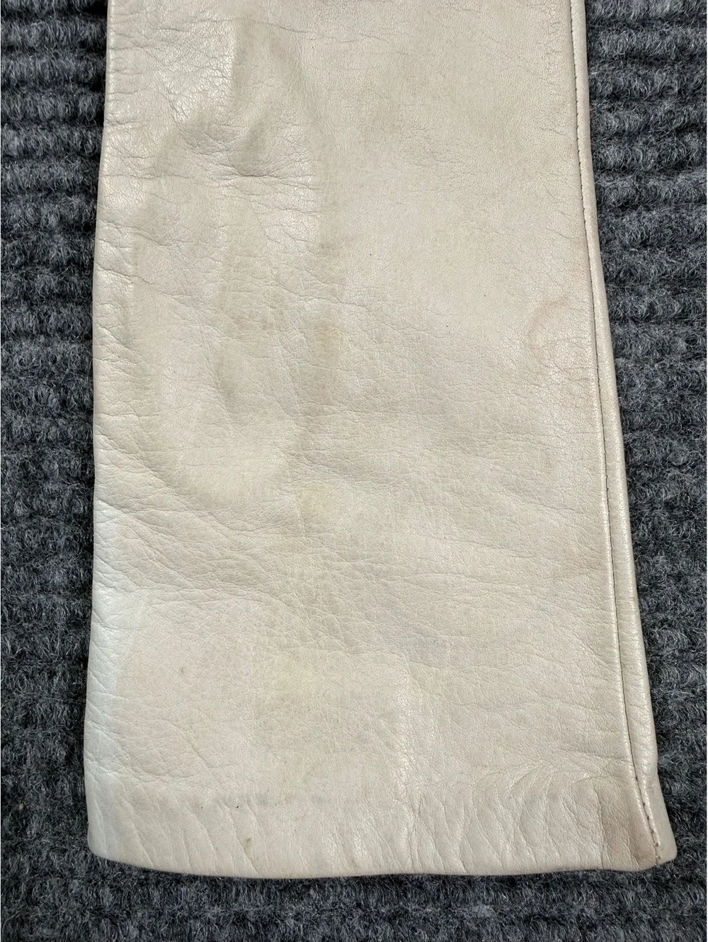 Vintage Michele Stuart Leather Dress Gloves Women’s M 7.5 Long Wrist Made Korea